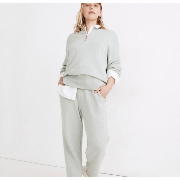 Madewell Pants - Madewell MWL Airyterry Elastic Waist Straight Leg Sweatpants Size XXS